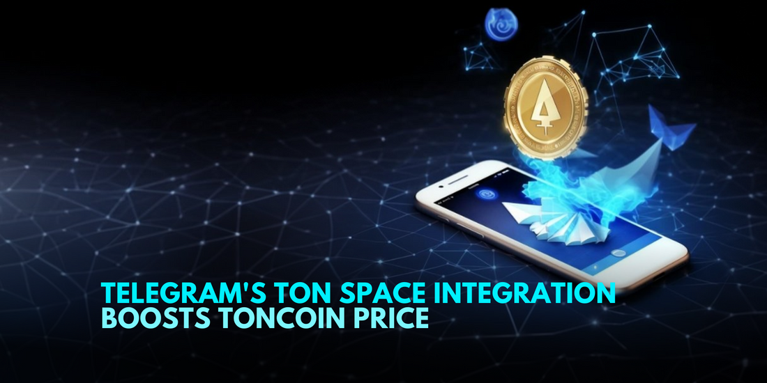 Toncoin Surges 13% as Telegram Integrates TON Space Wallet