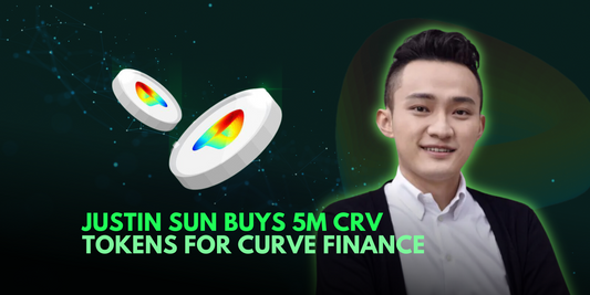 Tron's Justin Sun Acquires 5M CRV Tokens to Support Curve Finance Amid Bad Debt Situation