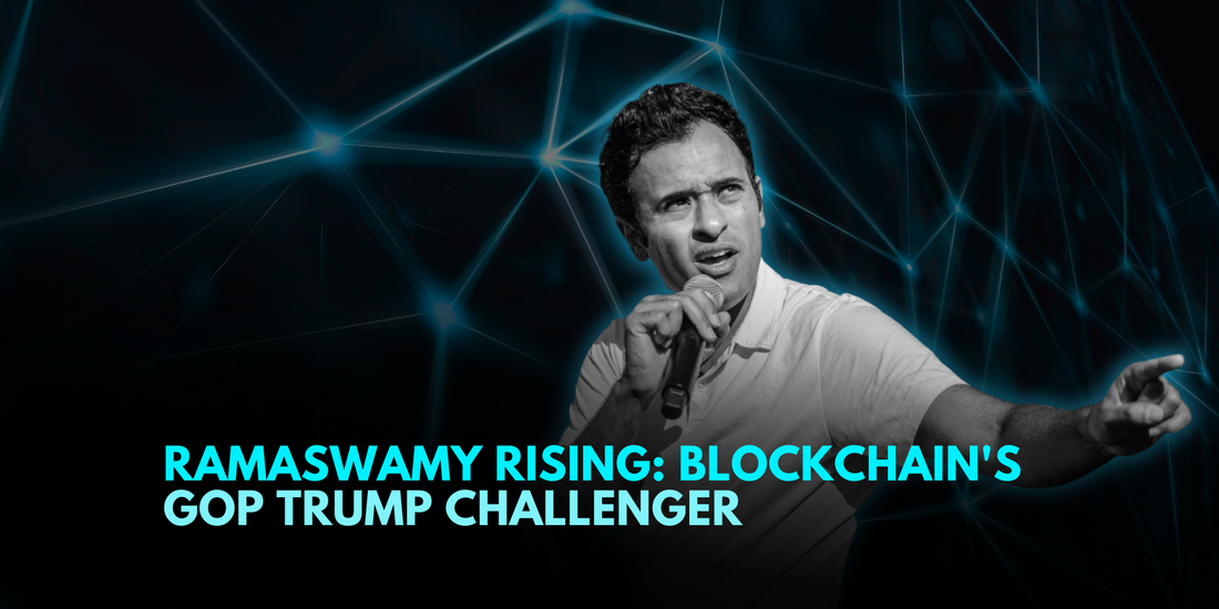Blockchain Boosts Vivek: Trump Challenger Ramaswamy Outshines DeSantis