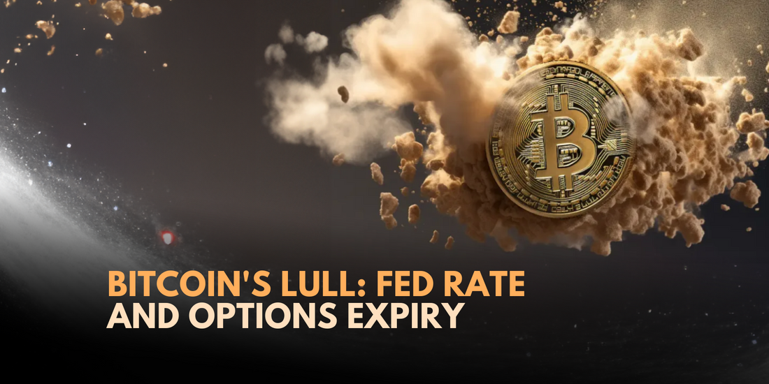 Bitcoin Hovers Below $30K Amid Fed Rate and BTC Options Uncertainty