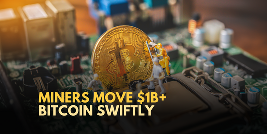 Crypto Miners Transfer Over $1B Worth of Bitcoin to Exchanges, Potentially for Derivatives Trading
