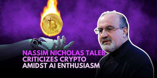 Black Swan Author Claims Crypto Fad Fading as Youngsters Shift Focus to AI