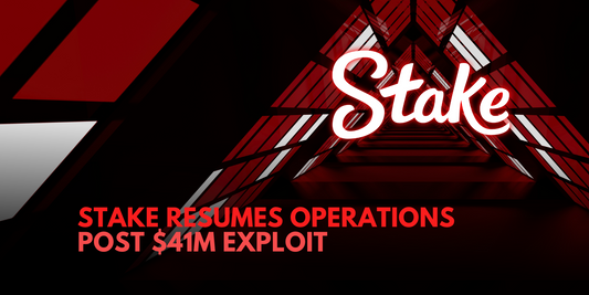 Stake Crypto Casino Bounces Back After $41M Hack