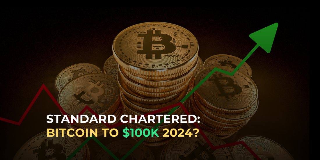 Bullish Outlook: Standard Chartered Bank Predicts Bitcoin to Hit $100,000 by End of 2024