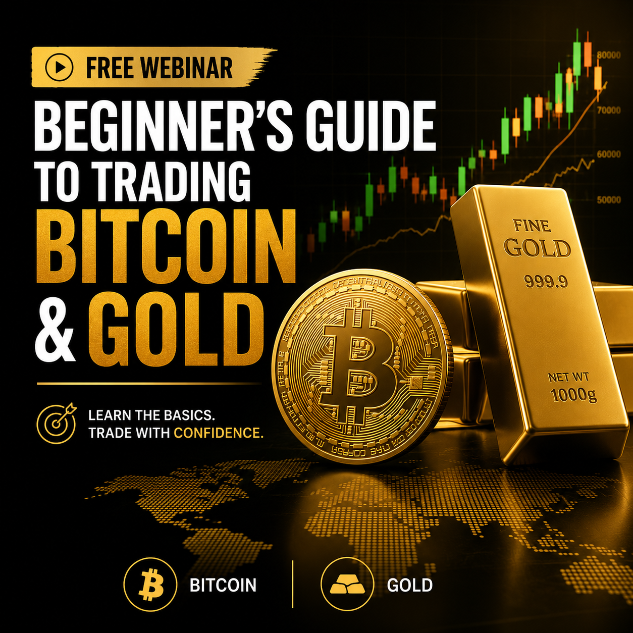 Beginner's Guide to Trading Bitcoin and Gold