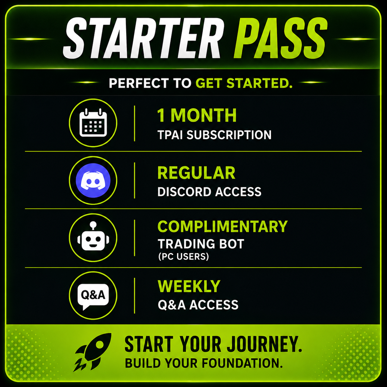 Starter Pass